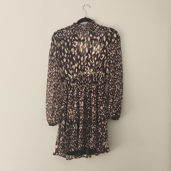 Zara Ruffle Mini Dress - Picture 2 of 4